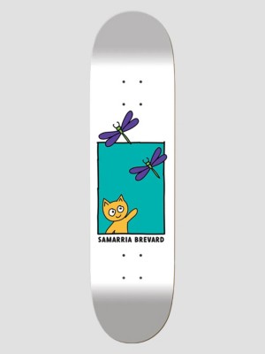 Meow Skateboards Welcome Home 7.75" Skateboard deck hvid