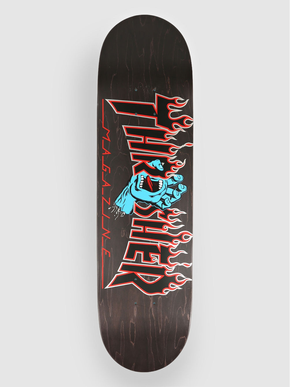 X Thrasher Screaming Flame 8.5&amp;#034; Skateboard Deck
