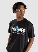 X Thrasher Screaming Logo T-skjorte