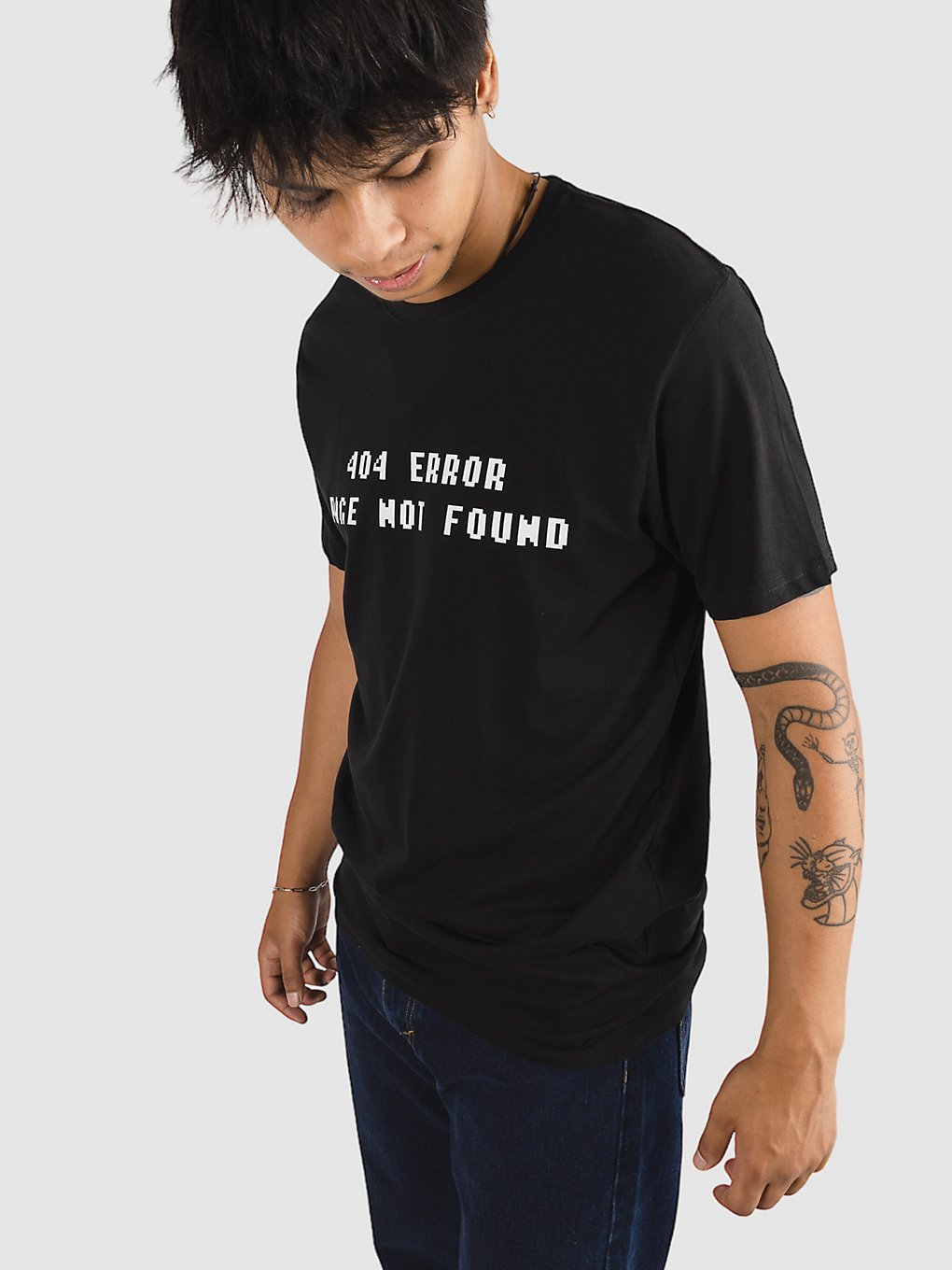Image of A.Lab 404 Error T-Shirt nero