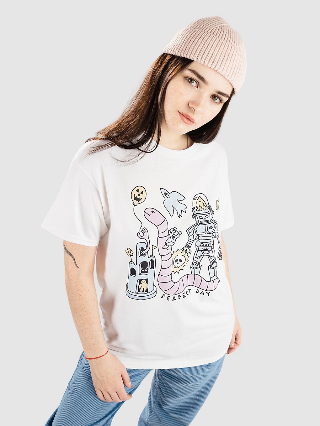 Image of A.Lab Perfect Day T-Shirt bianco