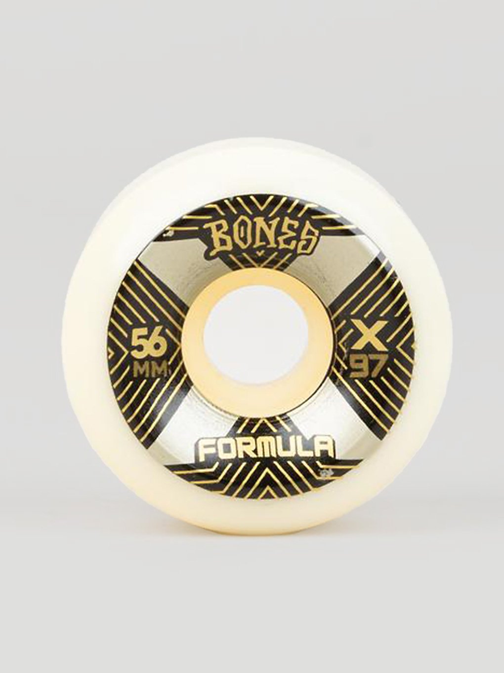 Image of Bones Wheels X-Formula XCell 97A V6 Wide-Cut 54mm Ruote bianco