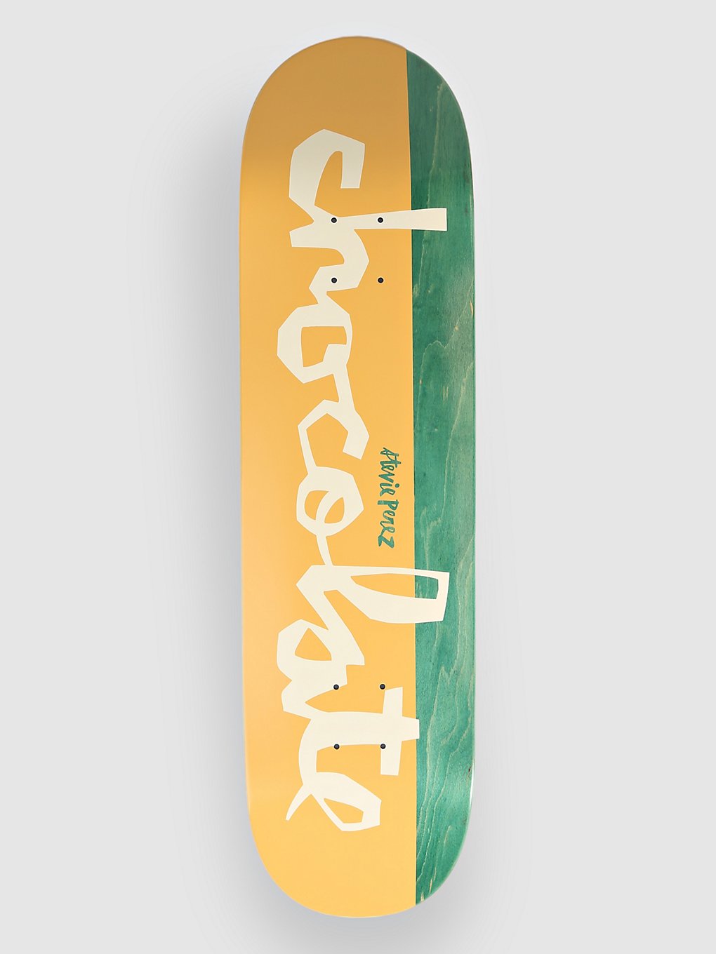 Image of Chocolate Chunk Perez 8.4" Skateboard Deck arancione