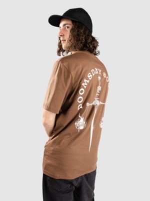 Doomsday Society Justice T-shirt brun