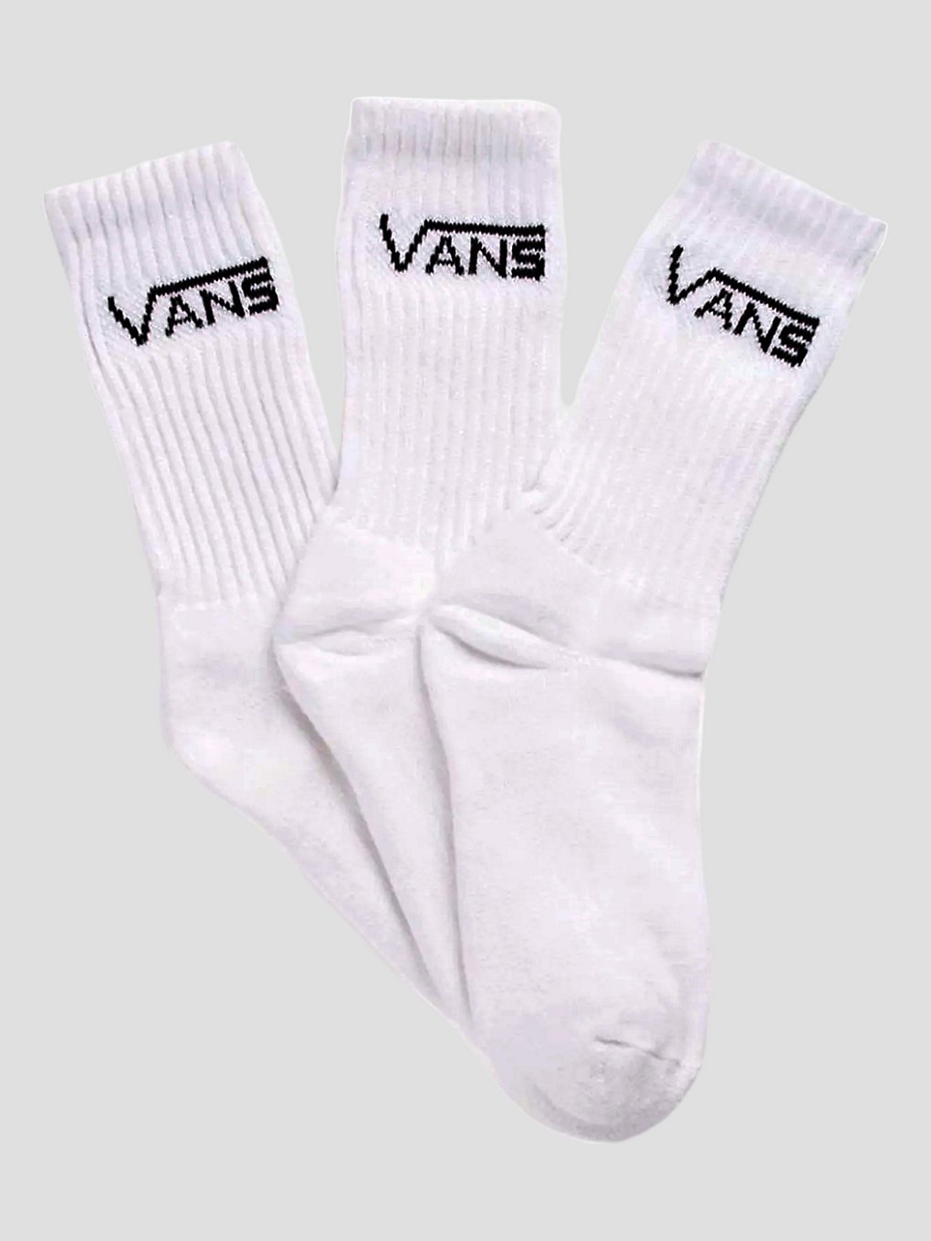 Vans Classic Crew Kids (10-13.5) Socks rox white