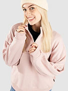 Leighton Mock Neck Fleece Mikina s kapuc&iacute; na zip
