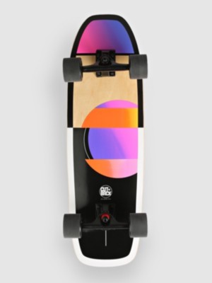 Image of Cutback Surfskates Techno Wave 32" Surfskate nero