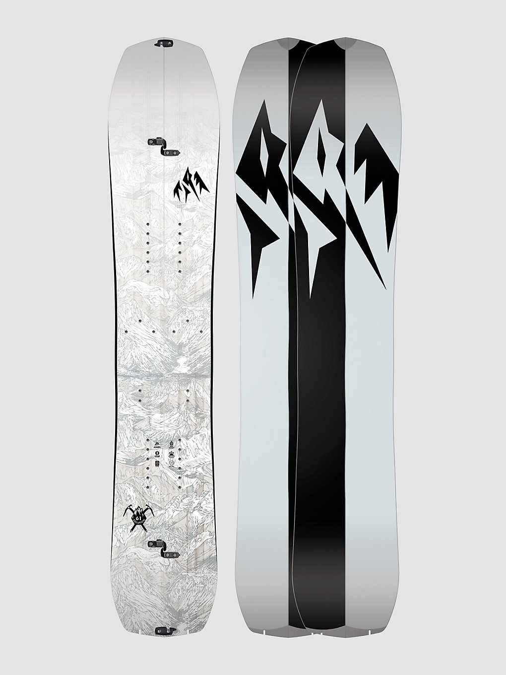 Jones Snowboards Solution 2024 Splitboard black