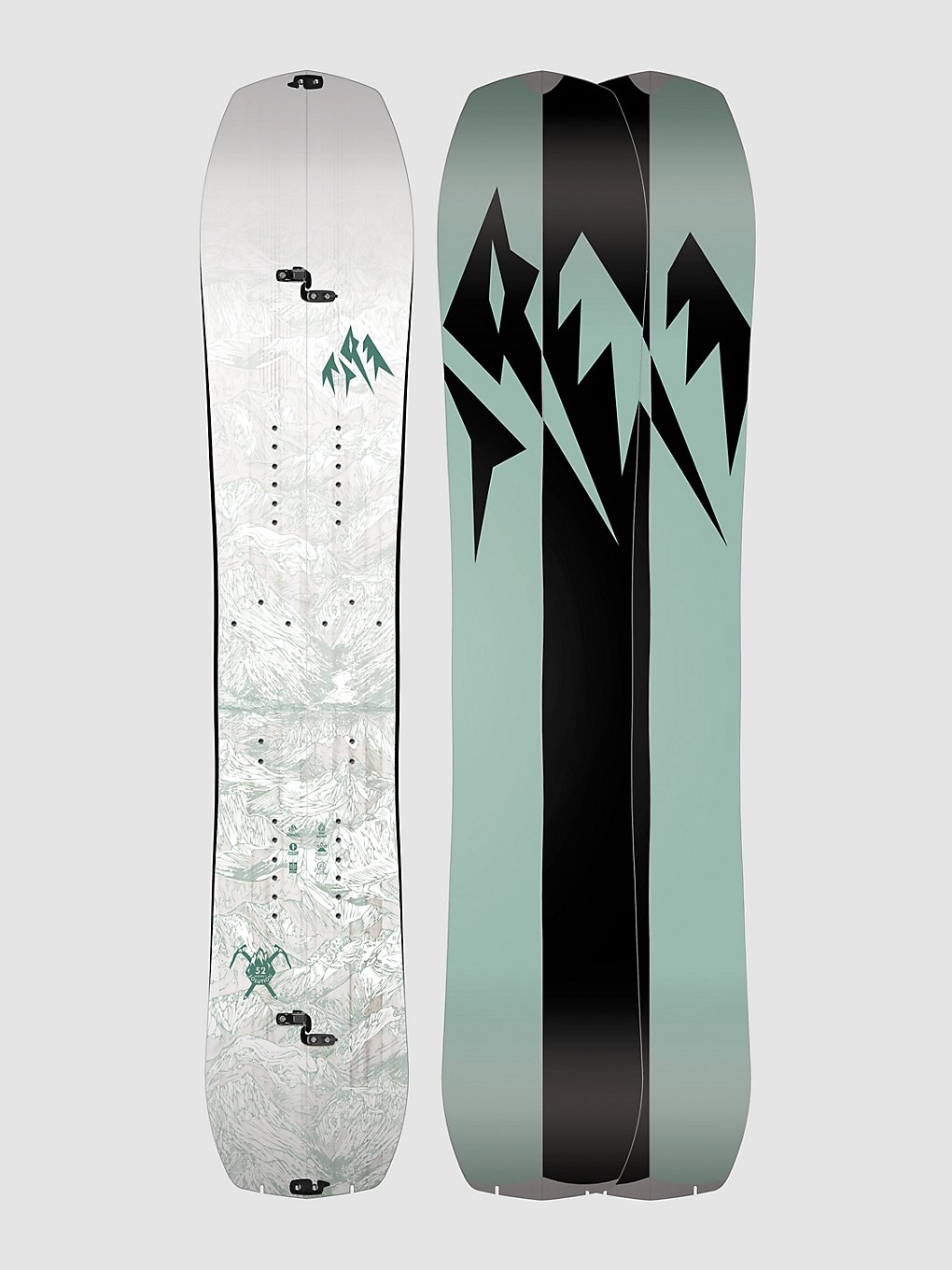 Jones Snowboards Solution 2024 Splitboard blanc