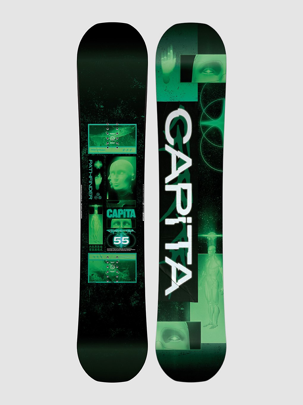 CAPiTA Pathfinder Reverse 2024 Snowboard à motifs