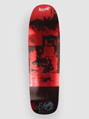 Welcome Sing The Sorrow On Golem 9.25" Skateboard deck rød