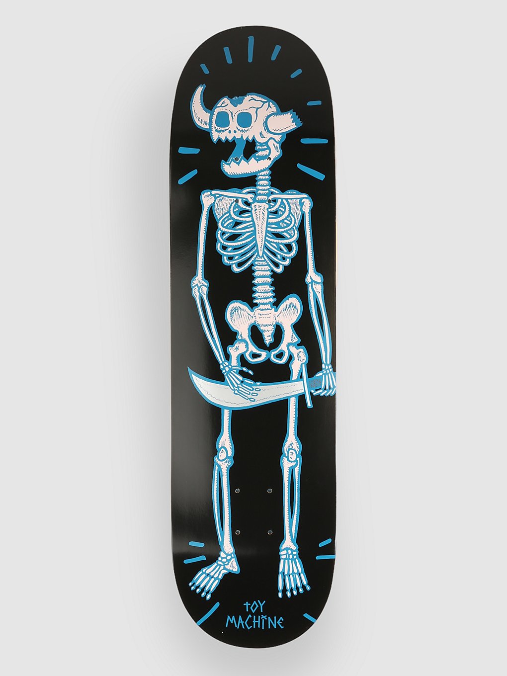 Image of Toy Machine Dead Skeleton 8.5" Skateboard Deck nero