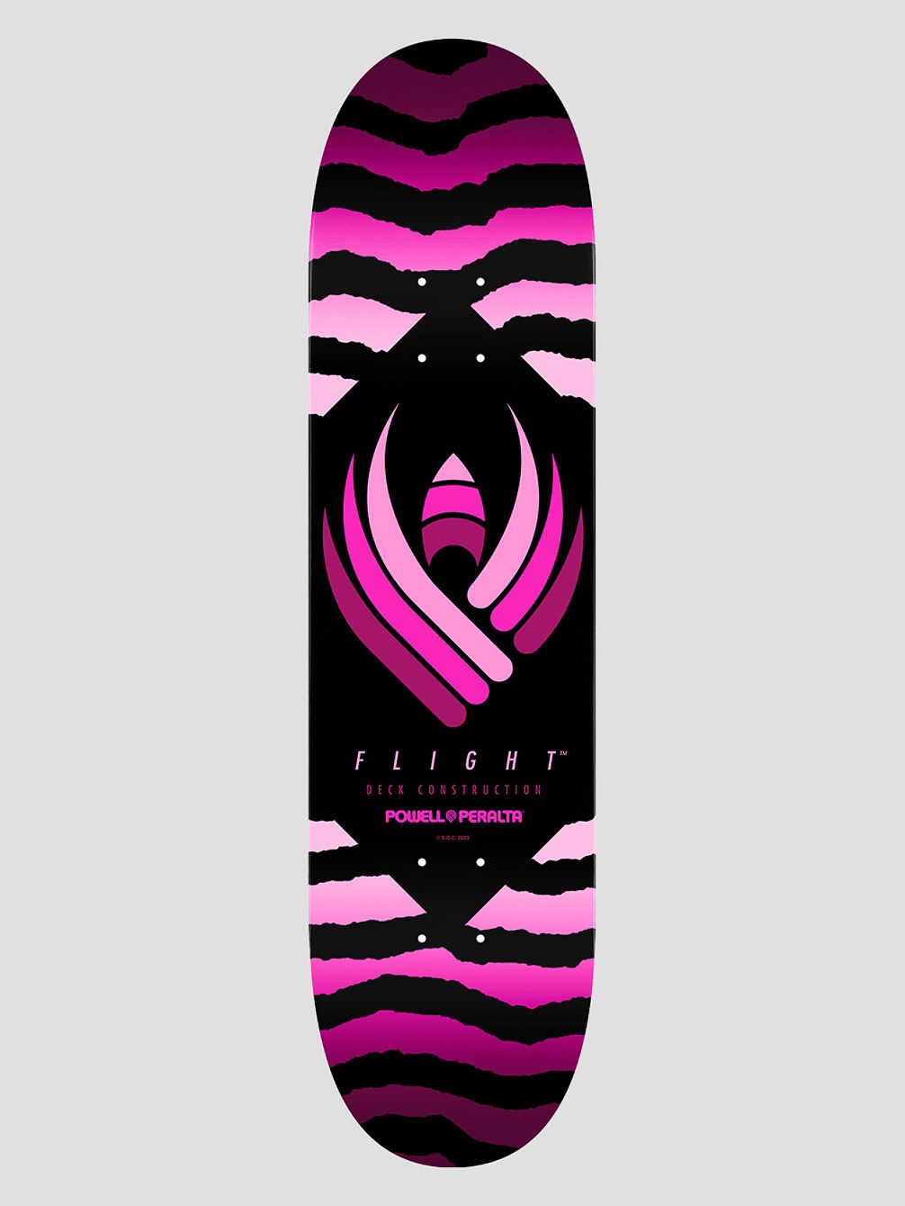 Flight Safari Shape 247 - Pink 8&amp;#034; Skateboard