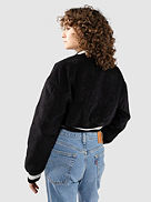 Billie Crop Varsity Jacket
