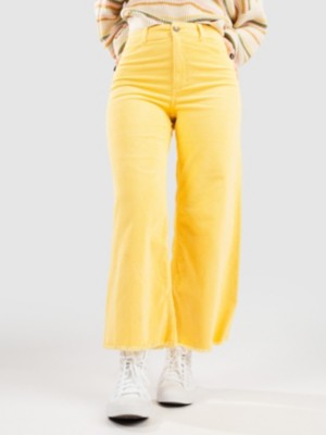 Image of Billabong Free Fall Pantaloni di Velluto giallo