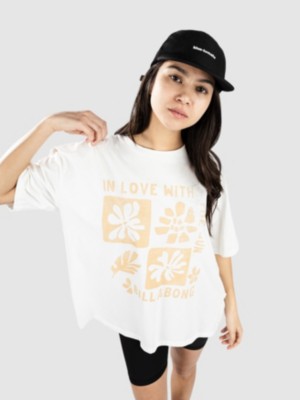 Image of Billabong In Love With The Sun T-Shirt bianco