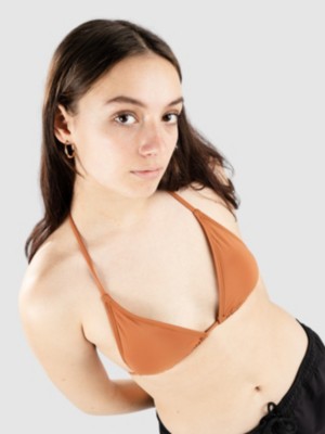 Image of Billabong Sol Searcher Multi Tri Bikini Top marrone