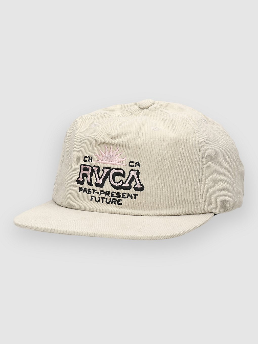 RVCA Type Set Cord Snapback Casquette gris