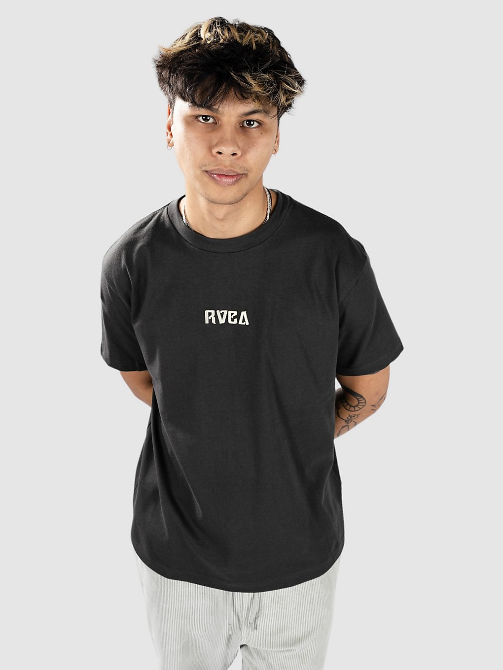 Image of RVCA Fly High T-Shirt nero