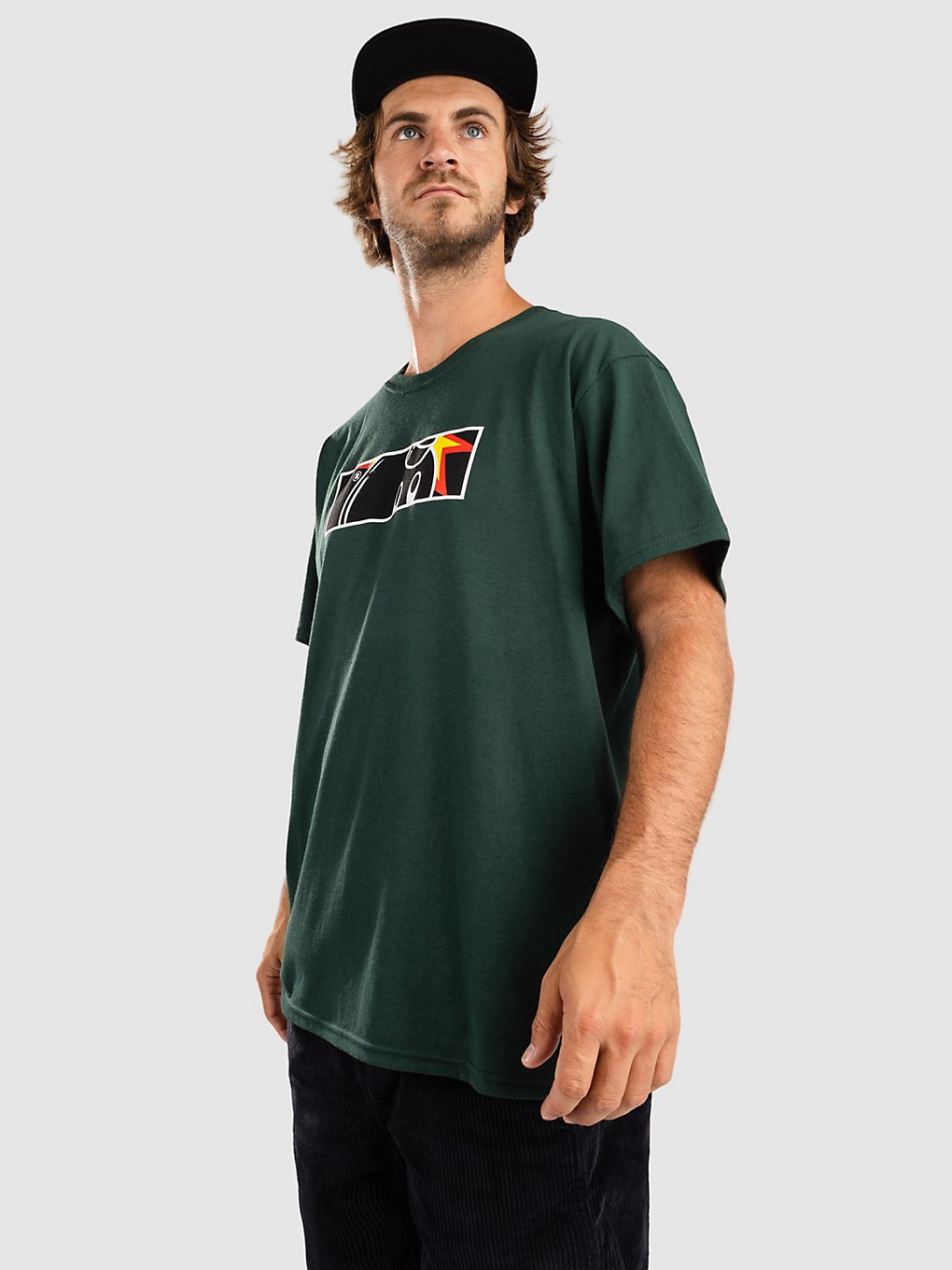 Image of Adam Bomb Rectangle T-Shirt verde