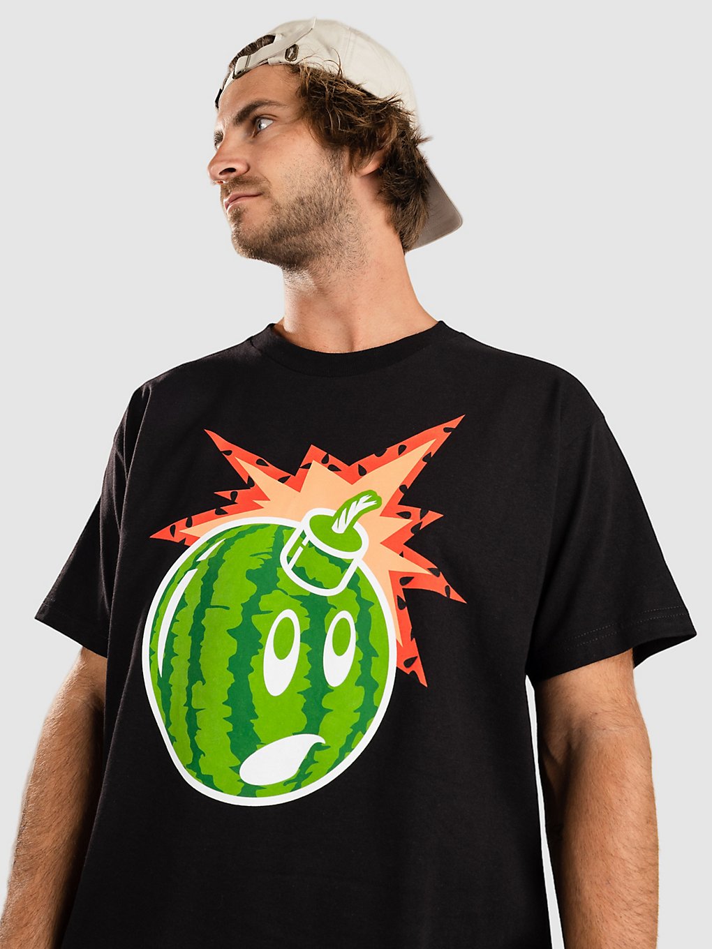 Image of Adam Bomb Watermelon T-Shirt nero