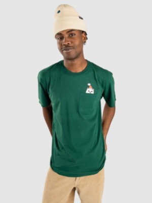 Image of RIPNDIP Lord Santa Pocket T-Shirt verde