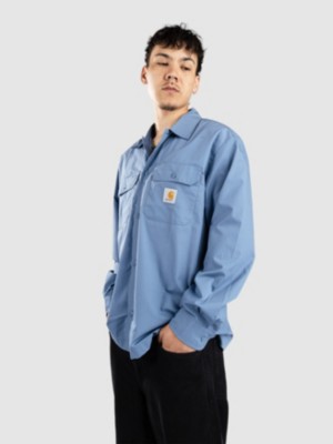 Image of Carhartt WIP Craft Camicia blu
