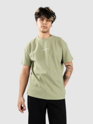 Image of Fat Moose Christopher Structured T-Shirt verde