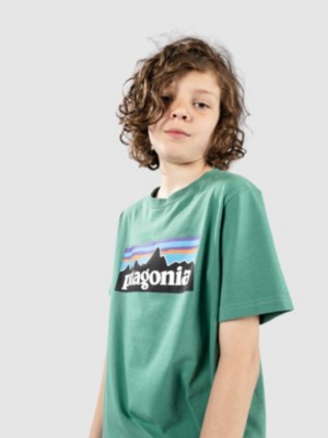 Patagonia P-6 Logo T-shirt grøn