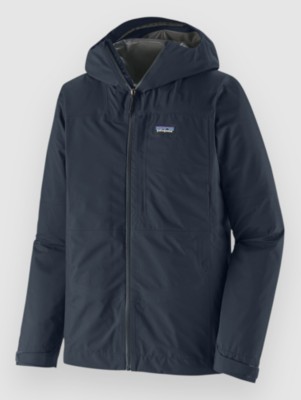 Patagonia Boulder Fork Rain Jacke smolder blue