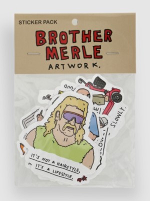 Image of Brother Merle Logo Pack Adesivo fantasia