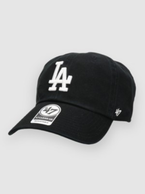 Image of 47Brand MLB Los Angeles Dodgers '47 Clean Up Cappellino nero