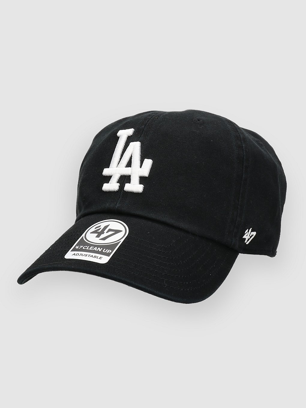 Image of 47Brand MLB Los Angeles Dodgers '47 Clean Up Cappellino nero