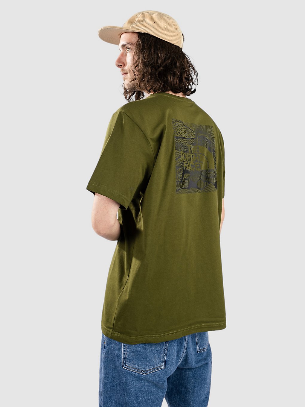 Image of THE NORTH FACE Redbox Celebration T-Shirt verde