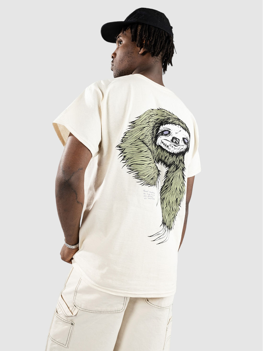 Sloth Printed T-skjorte