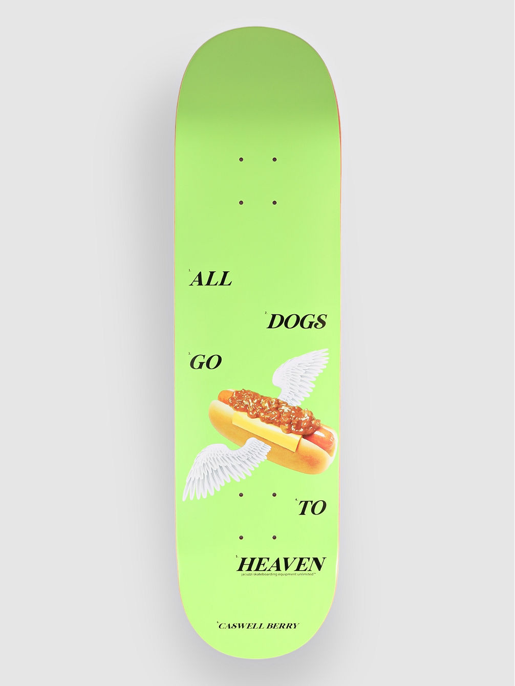 Caswell Berry Hot Dog Heaven 8.25&amp;#034; Skateboar