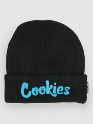 Image of Cookies Original Mint Embroidered Knit Berretto nero