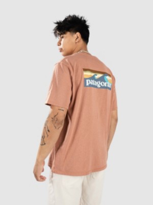 Patagonia Boardshort Logo Pocket Responsibili T-shirt rød