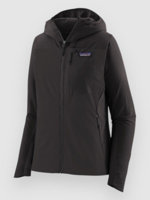 Patagonia R1 Crossstrata Hoody Jacke black