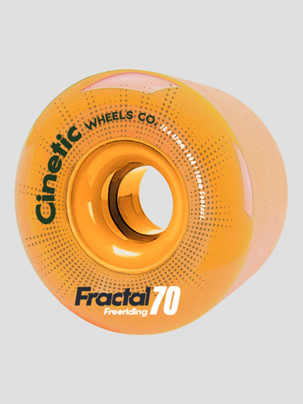 Fractal 70mmx47mm 80A Wheels