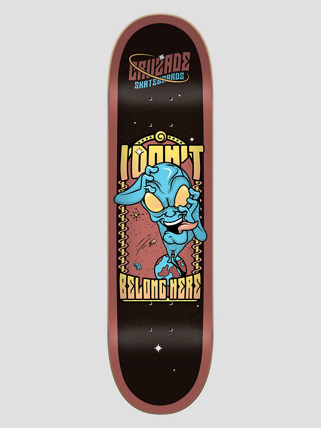 Image of Cruzade Message 8.0"X31.44" Skateboard Deck fantasia