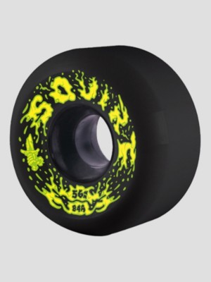 Cruzade Squirt 56mm 84A Black Hjul mønster