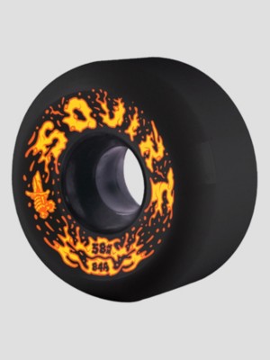 Cruzade Squirt 58mm 84A Black Hjul mønster