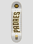 Pinstripe 8.5&amp;#034;X32.125&amp;#034; X Sd Padres Skateboard Deck