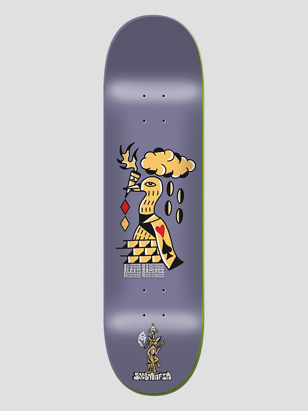 SK8 Mafia Ramirez Smug 8.5X32 Planche de skate à motifs
