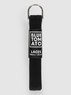 Image of Blue Tomato Flat 90cm Shoelaces nero