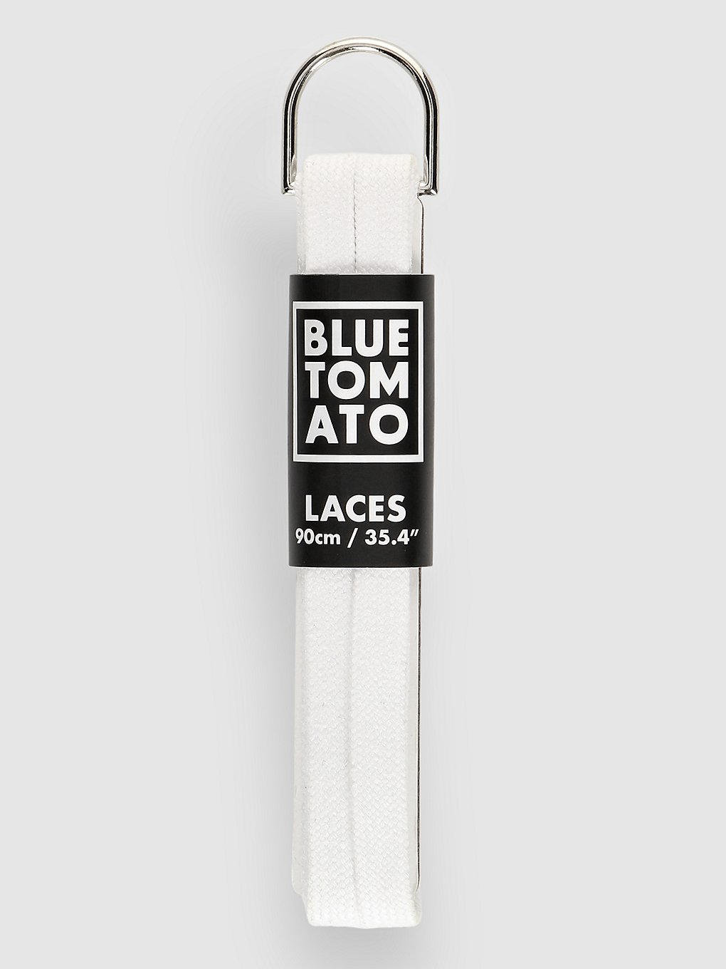 Blue Tomato Flat 90cm Shoelaces blanc