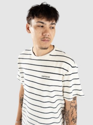 Akkiikki S-S Frotte Stripe Camiseta
