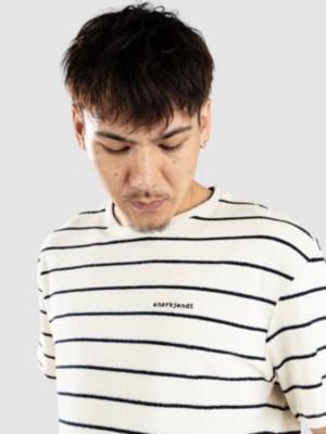 Akkiikki S-S Frotte Stripe Camiseta