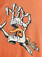 Bone Hand Cruz Front Camiseta
